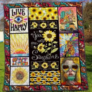 Hippie Quilt Blanket Ver 2  Quilt